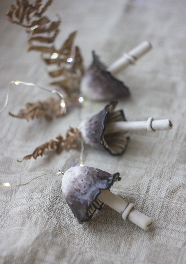 Dekoracija grybas "Gauruotasis mėšlagrybis"