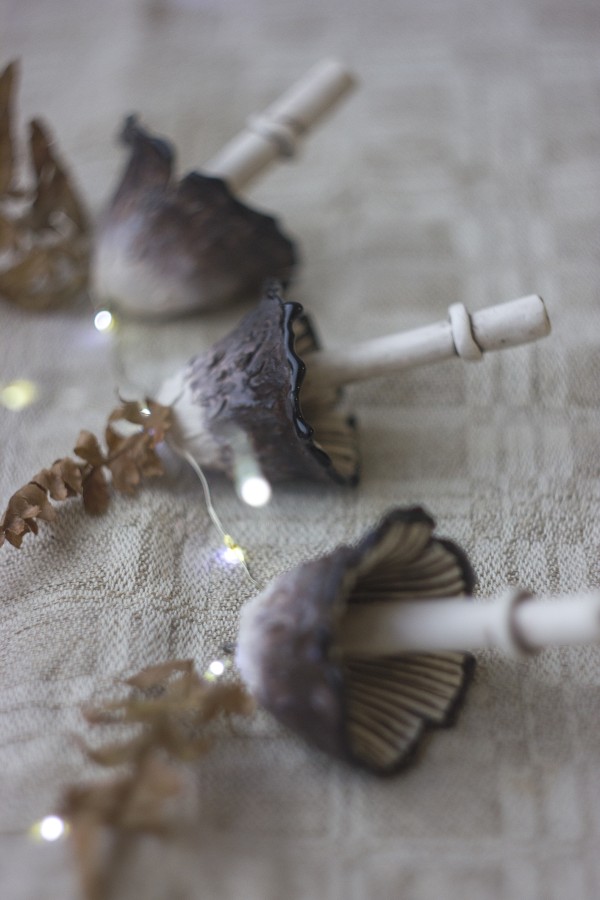 Dekoracija grybas "Gauruotasis mėšlagrybis"