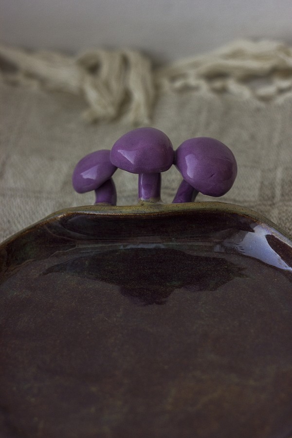 Desertinė lėkštelė "Violetinis nuosėdis"