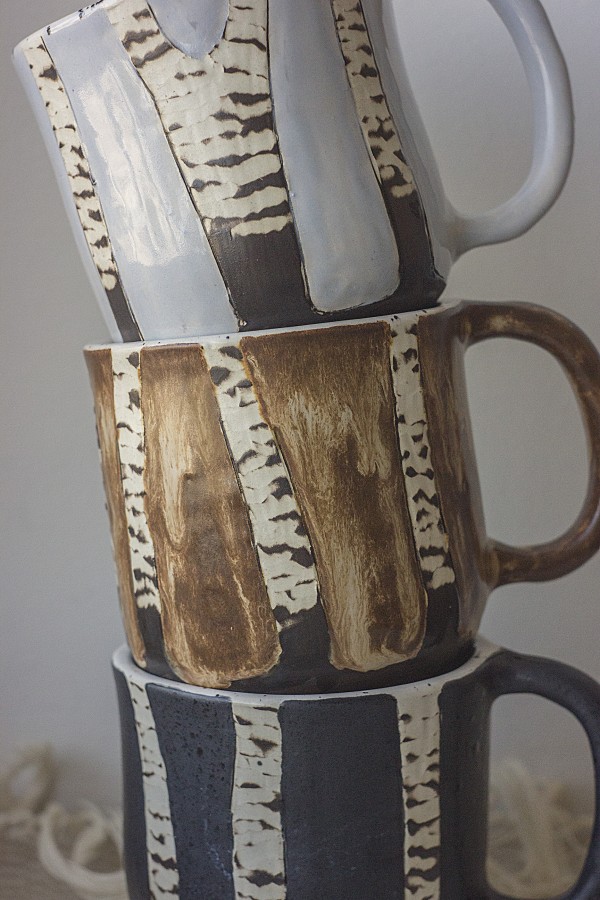 Puodeliai "Ruduo beržyne" 350ml <1>