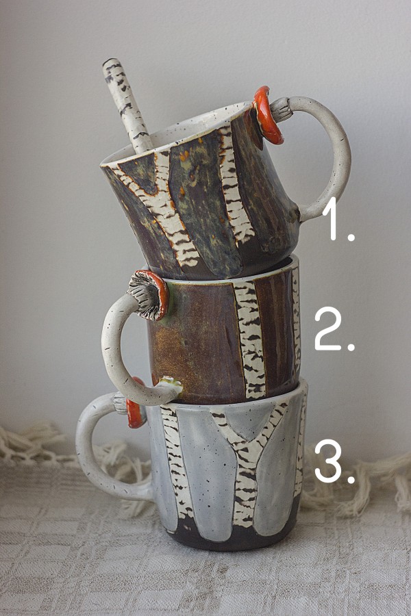 Puodeliai "Ruduo beržyne" 350ml <2>