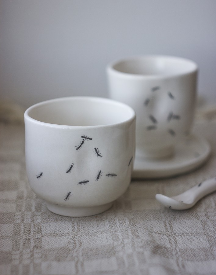 Puodelis "Skruzdė" be rankenos 250ml