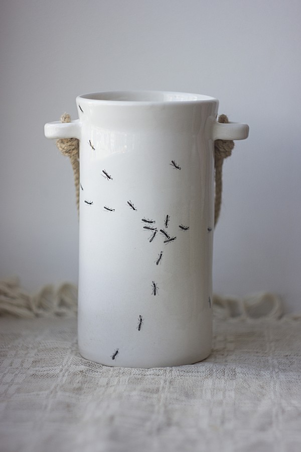 Vaza "Bidonėlis su skruzdėm" 2